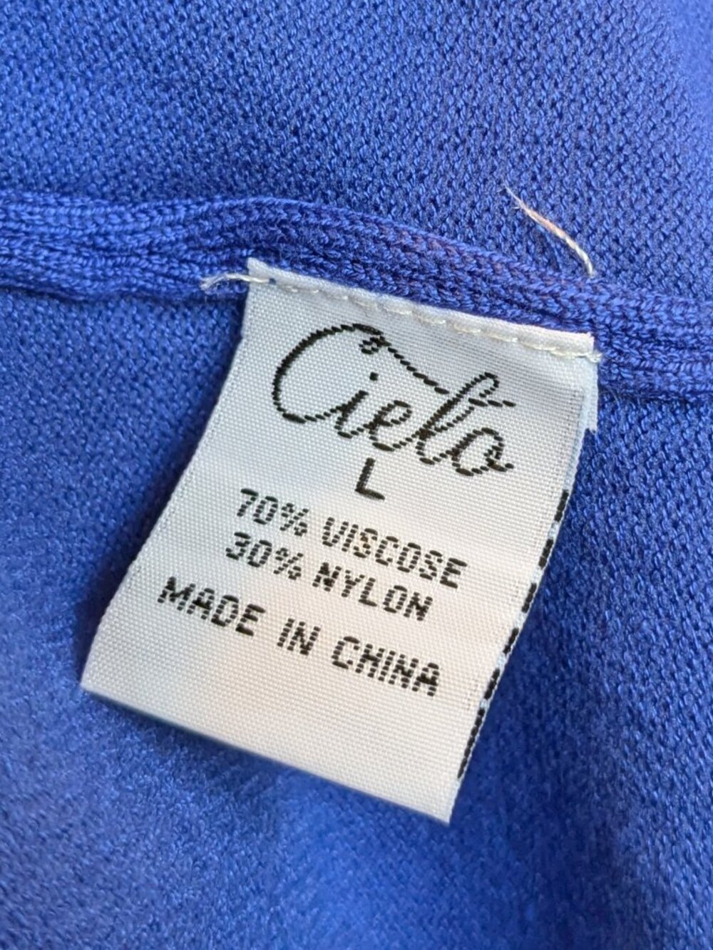 NEW Royal Blue Shrug / Crop Sweater - Picture 6 of 7